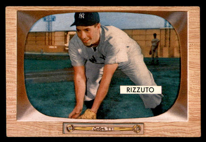 1955 Bowman Baseball #010 Phil Rizzuto Yankees VG-EX 567436