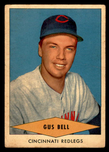 1954 Red Heart Gus Bell Reds VG 567446