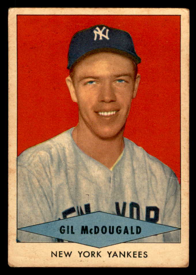 1954 Red Heart Gil McDougald Yankees VG 567450