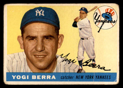 1955 Topps Baseball #198 Yogi Berra Yankees GD-VG 567453