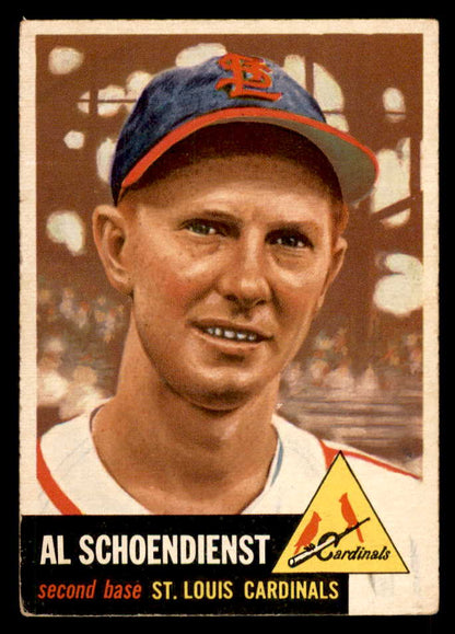 1953 Topps Baseball #078 Red Schoendienst Cardinals VG-EX 567458