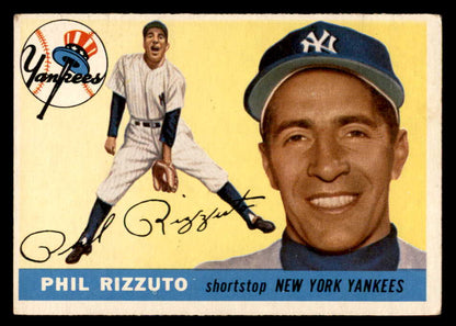 1955 Topps Baseball #189 Phil Rizzuto Yankees VG 567462