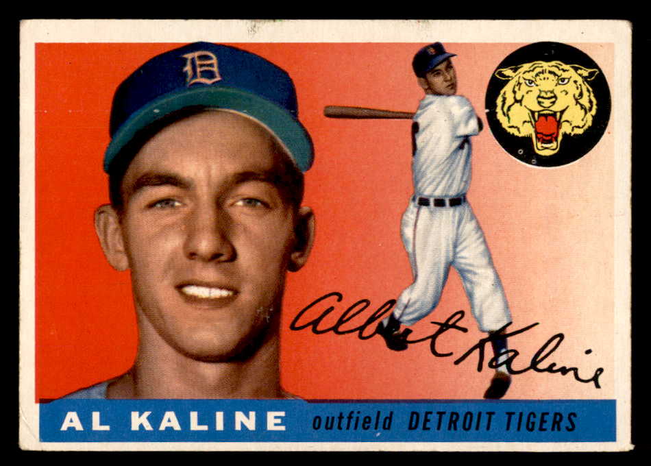 1955 Topps Baseball #004 Al Kaline Tigers VG-EX 567463