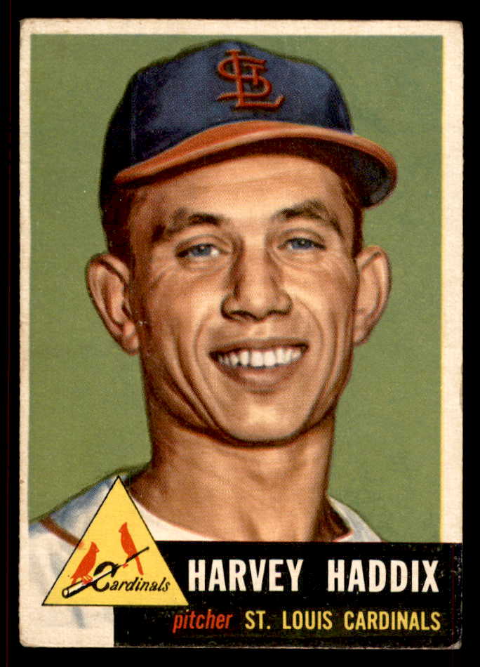 1953 Topps Baseball #273 Harvey Haddix Cardinals VG-EX 567472