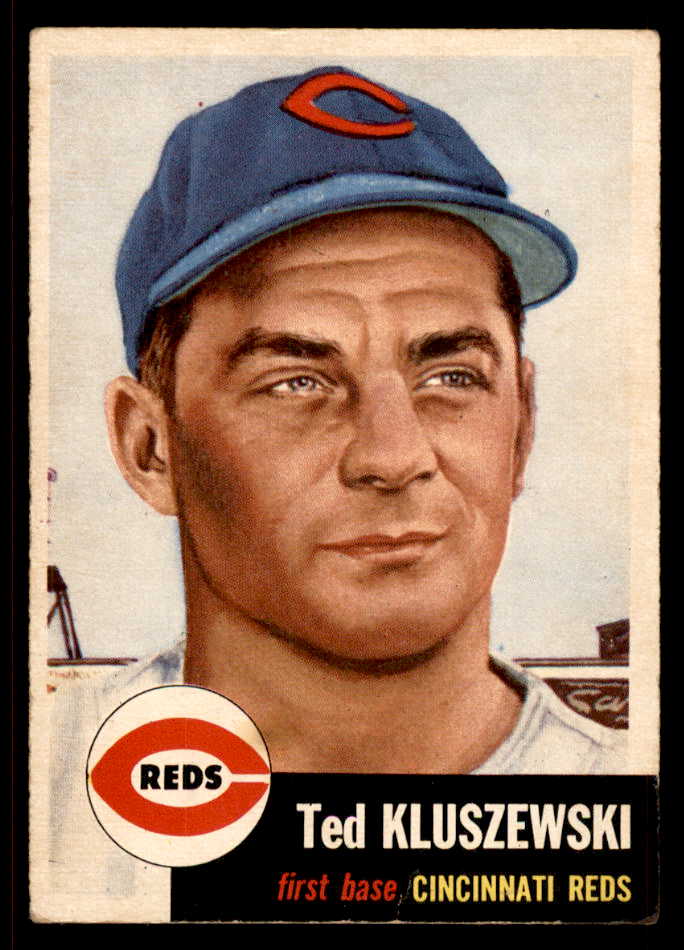 1953 Topps Baseball #162 Ted Kluszewski Reds VG-EX 567473