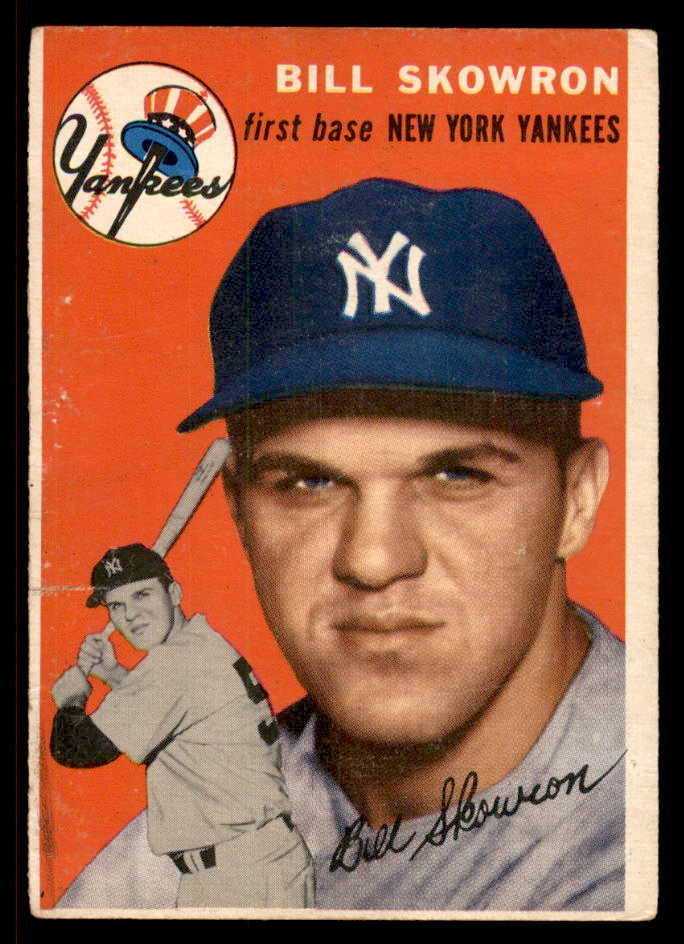 1954 Topps Baseball #239 Bill Skowron Yankees VG-EX 567489