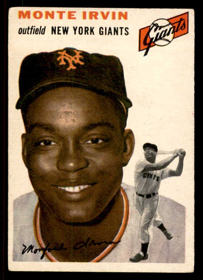 1954 Topps Baseball #003 Monte Irvin Giants VG-EX 567491
