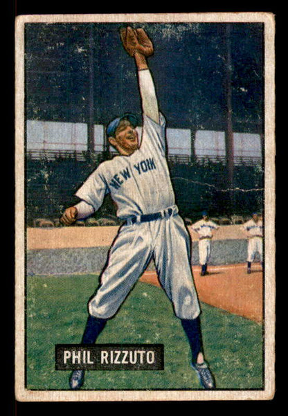 1951 Bowman Baseball #026 Phil Rizzuto Yankees VG 567505