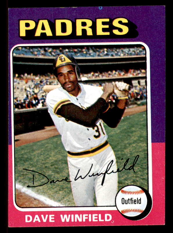 1975 Topps Baseball Mini #061 Dave Winfield Padres EX-MT 567508