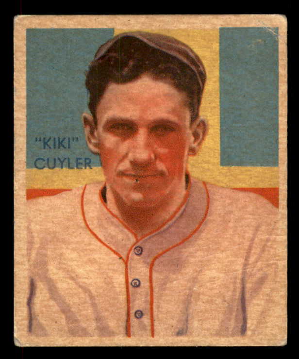1934-36 Diamond Stars #031 Kiki Cuyler Cubs VG-EX 567509