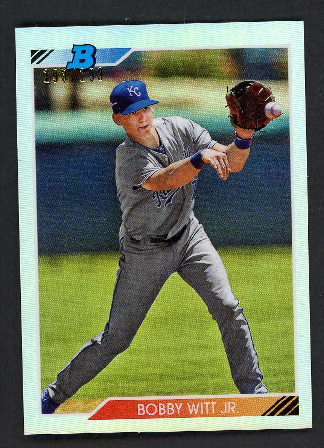 2020 Bowman Refractor #92CP-BW Bobby Witt Jr Royals NR-MT 567518