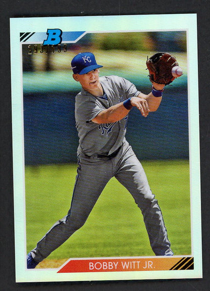 2020 Bowman Refractor #92CP-BW Bobby Witt Jr Royals NR-MT 567518