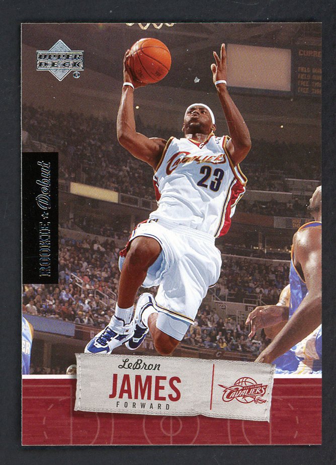 2005 Upper Deck Rookie Debut #015 Lebron James Cavaliers NR-MT 567519