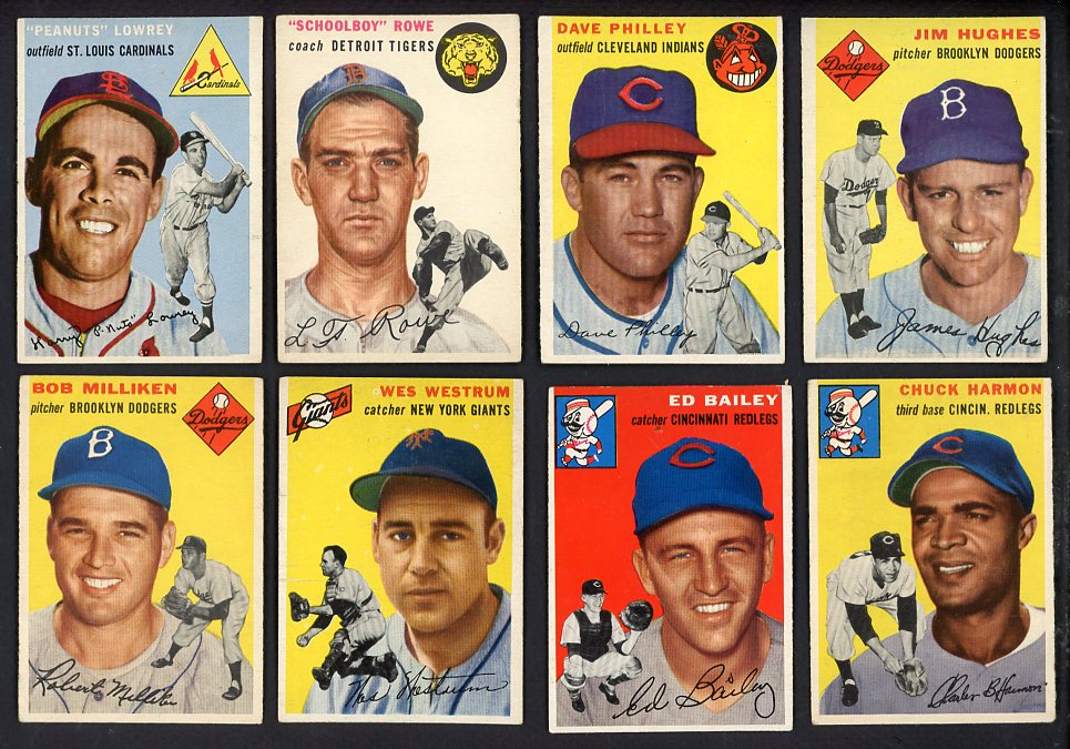 1954 Topps Set Lot 28 Diff VG-EX Rowe Lowrey Philley 567527