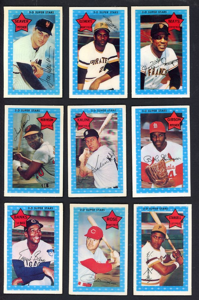 1971 Kelloggs Baseball Complete Set EX+/EX-MT Clemente Mays 567532
