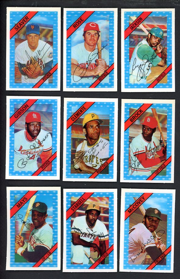 1972 Kelloggs Baseball Complete Set NR-MT Clemente Mays 567533