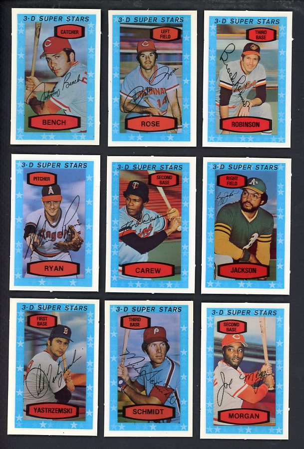 1975 Kelloggs Baseball Complete Set NR-MT Ryan Schmidt Rose 567537