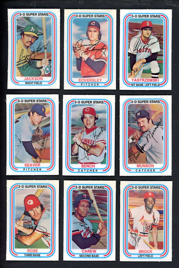 1976 Kelloggs Baseball Complete Set NR-MT Eckersley Jackson 567538