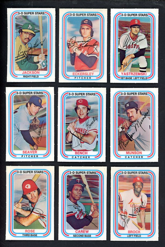 1976 Kelloggs Baseball Complete Set NR-MT Eckersley Jackson 567538