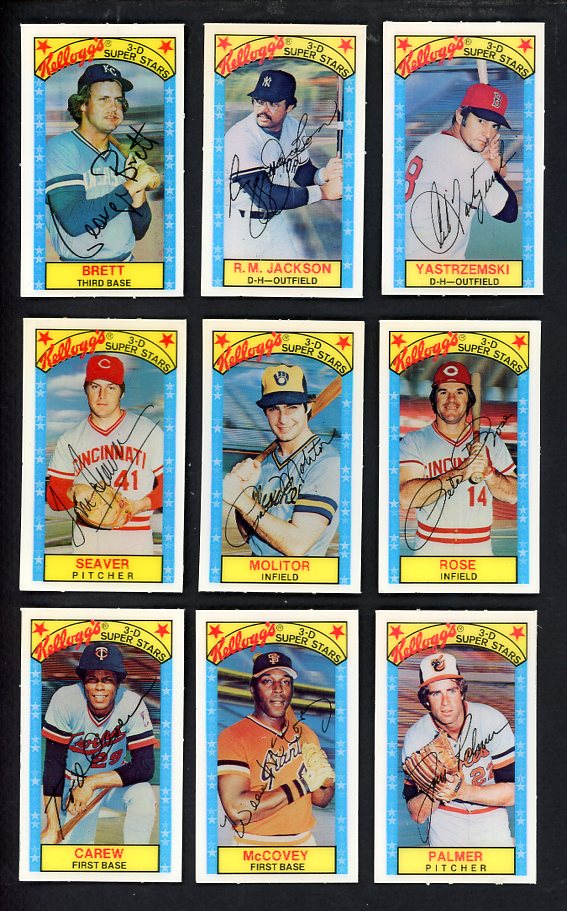 1979 Kelloggs Baseball Complete Set NR-MT Brett Rose Seaver 567541