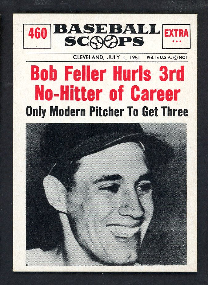 1961 Nu Card Scoops #460 Bob Feller Indians EX-MT 567576