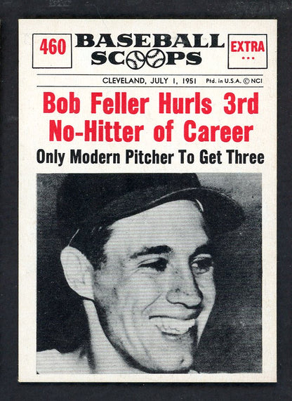 1961 Nu Card Scoops #460 Bob Feller Indians EX-MT 567576