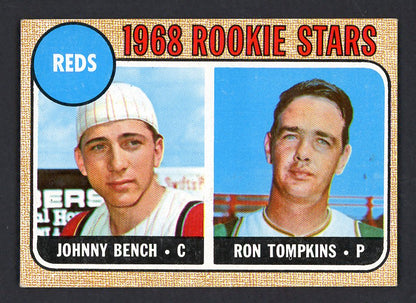 1968 Topps Baseball #247 Johnny Bench Reds NR-MT 567588