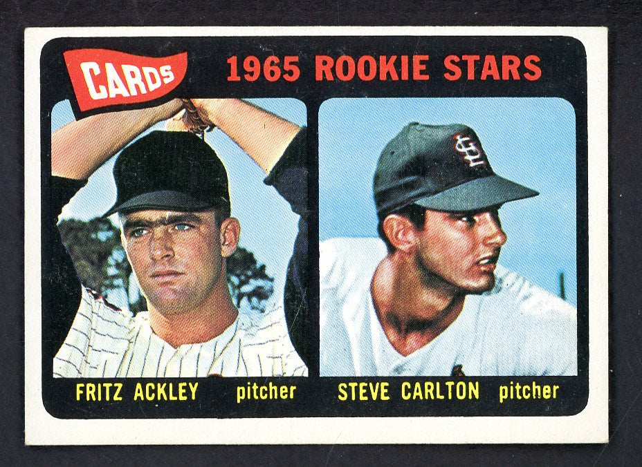 1965 Topps Baseball #477 Steve Carlton Cardinals EX 567590