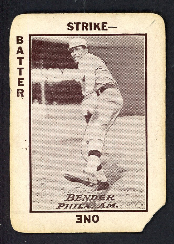 1913 Tom Barker Chief Bender A's FR 567613