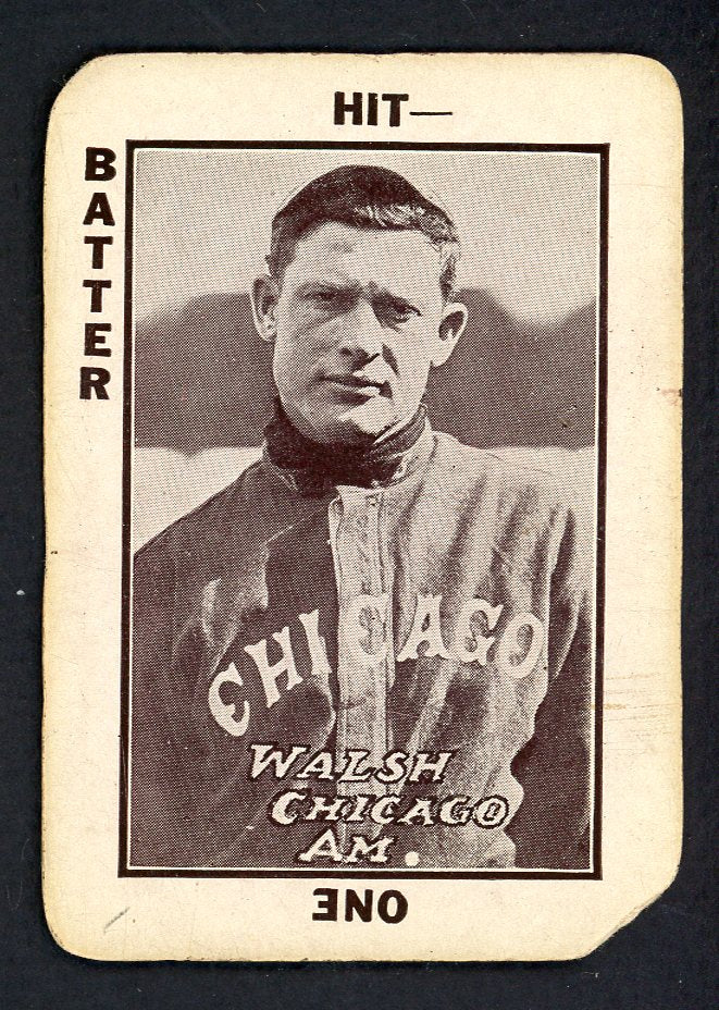 1913 Tom Barker Ed Walsh White Sox FR-GD 567630