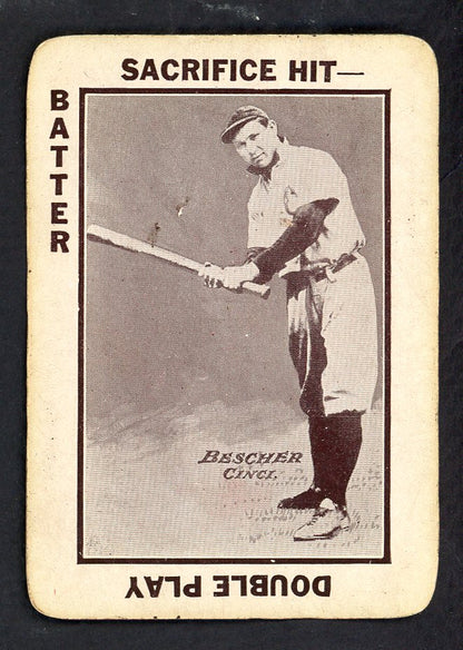 1913 Tom Barker Bob Bescher Reds EX  567633