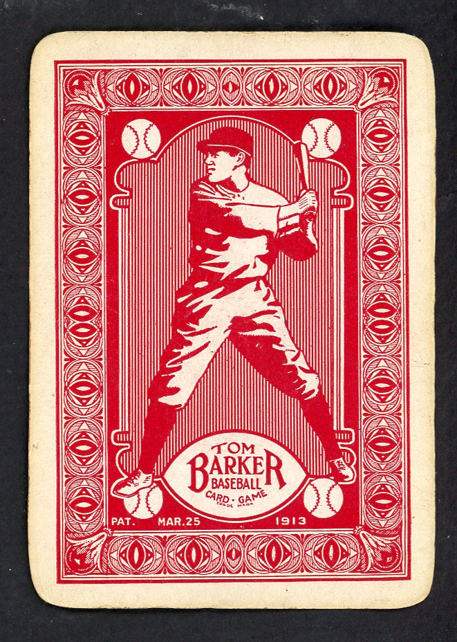 1913 Tom Barker Bob Bescher Reds EX  567633
