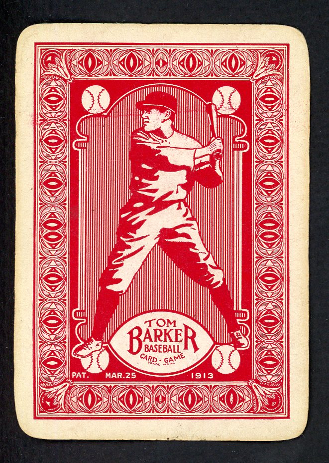 1913 Tom Barker Bill Carrigan Red Sox EX 567634