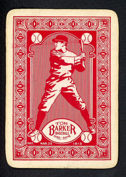 1913 Tom Barker Bill Carrigan Red Sox EX 567634