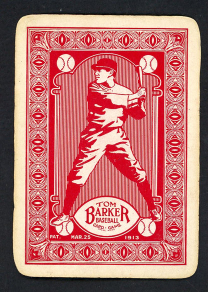 1913 Tom Barker Dick Hoblitzel Reds EX 567635