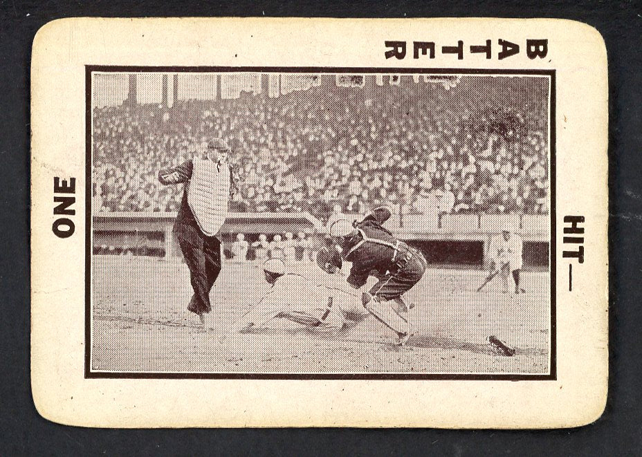1913 Tom Barker Slide At Plate (Ump Left) EX 567640