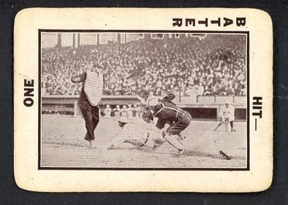 1913 Tom Barker Slide At Plate (Ump Left) EX 567640