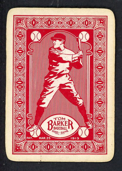 1913 Tom Barker Slide At Plate (Ump Left) EX 567640