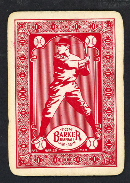 1913 Tom Barker Slide At Plate (Ump Right) EX 567641