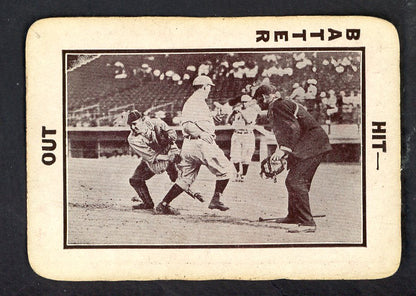 1913 Tom Barker Play At Plate (Runner Standing) EX 567642