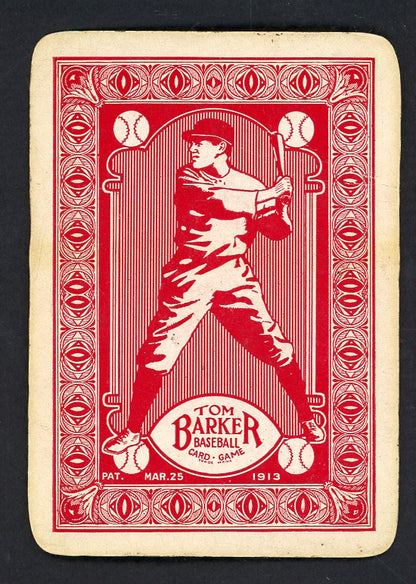 1913 Tom Barker Jake Daubert Dodgers VG-EX 567644
