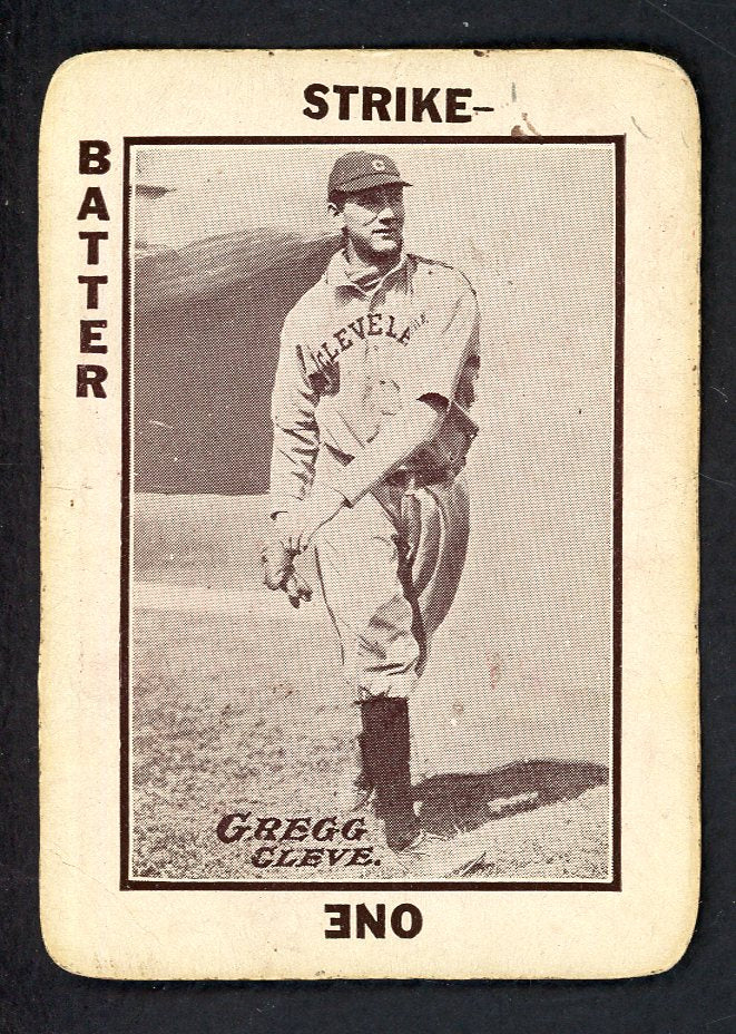 1913 Tom Barker Vean Gregg Indians VG-EX 567646