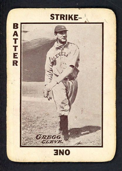 1913 Tom Barker Vean Gregg Indians VG-EX 567646