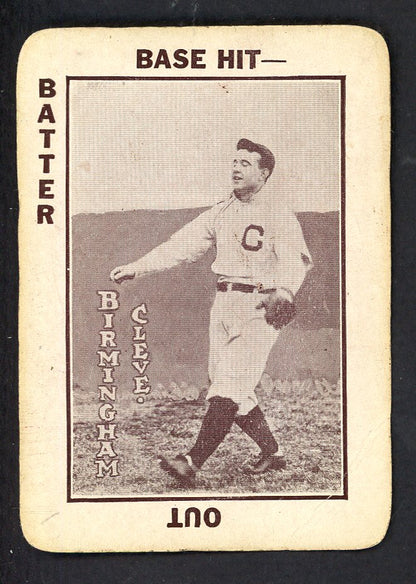 1913 Tom Barker Joe Birmingham Indians VG-EX 567649