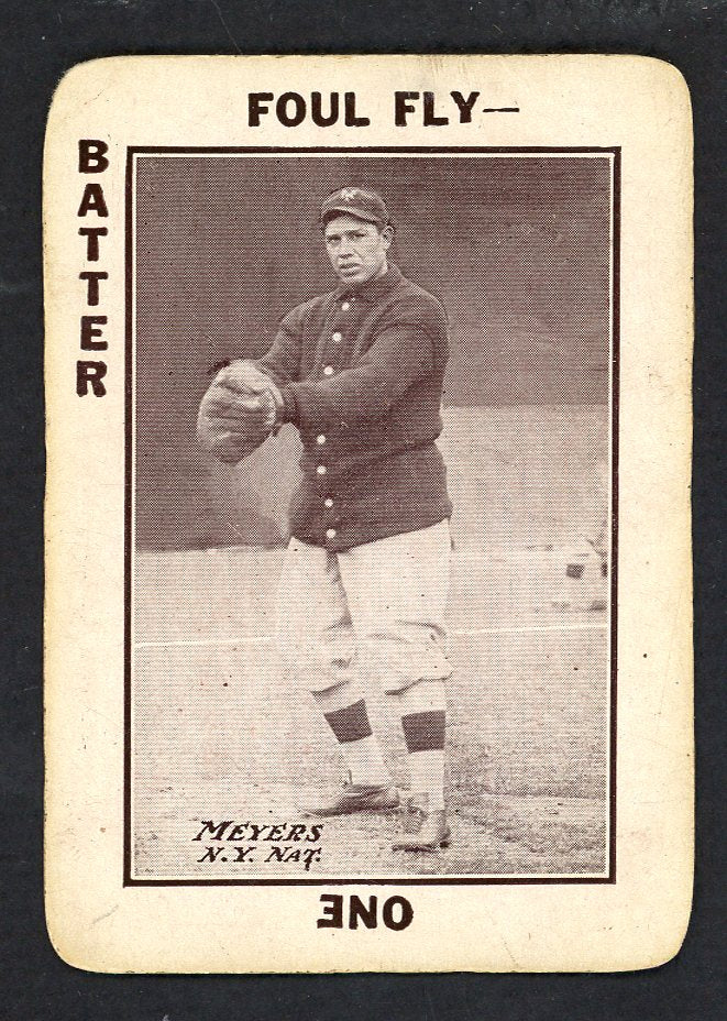 1913 Tom Barker Chief Meyers Giants VG-EX 567650
