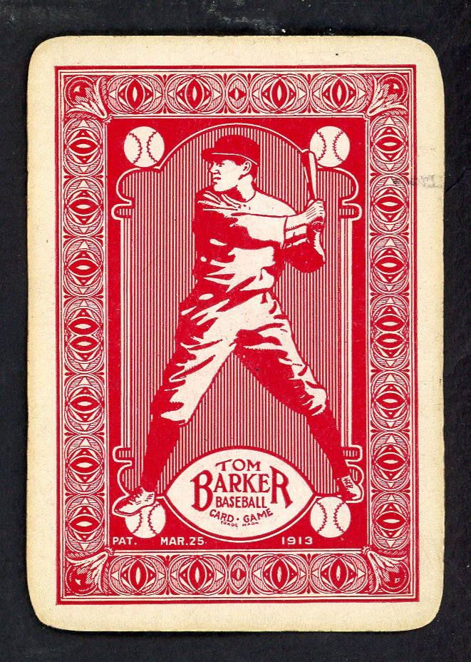 1913 Tom Barker Clyde Milan Senators VG-EX  567651