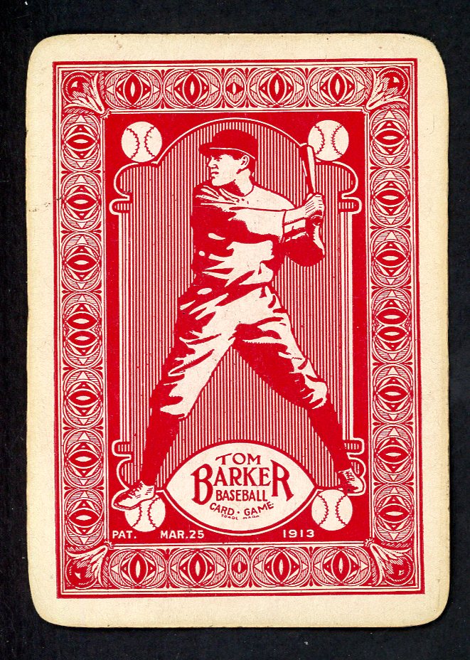 1913 Tom Barker Batter Swinging (Looking Forward) VG-EX 567652