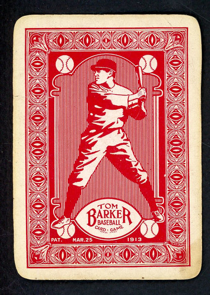 1913 Tom Barker George Stallings Braves GD-VG 567655