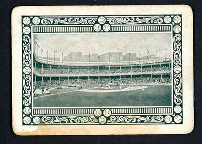 1914 WG4 Polo Grounds Eddie Collins A's VG (Stain) 567656
