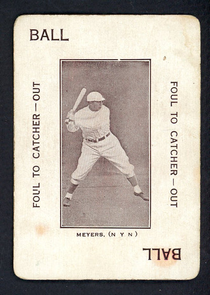 1914 WG4 Polo Grounds Chief Meyers Giants VG-EX 567657